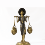 Farmers' Metallic Statue
