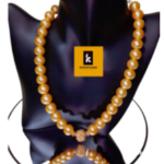 Gold Beaded Necklace