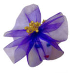 Purple Fascinator