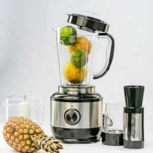 Evimki 4-in-1 High-Power Blender – 3000W Motor with Water Isolation | Juicer, Grinder, Chopper & Unbreakable Jar