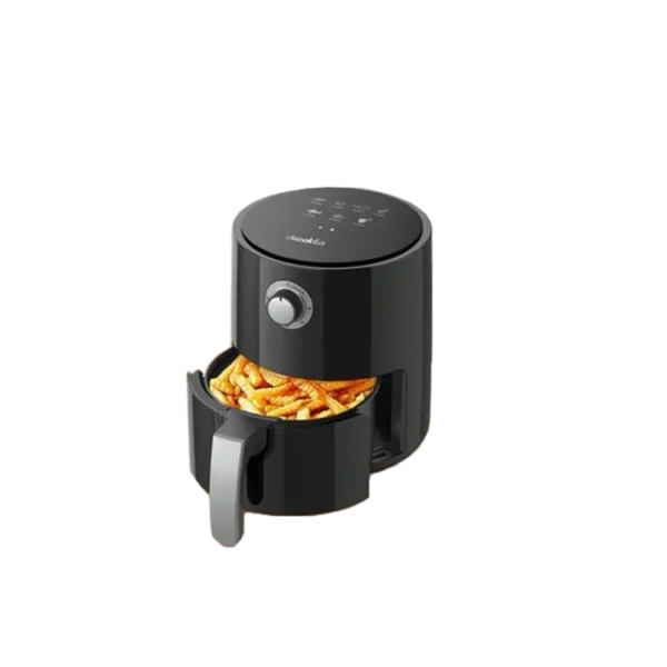 Decakila KEEC092B 2.5L Digital Air Fryer – Black | 1400W Power | Healthy Oil-Free Cooking | Touchscreen Control | Compact Design