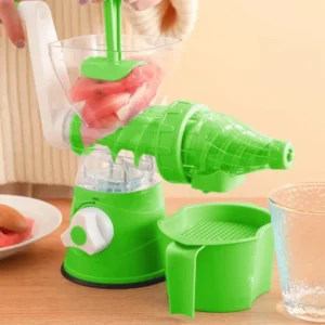 Multifunctional Manual Juicing Machine – Hand-Crank Juice Extractor for Fruits & Vegetables | Cold Press Design, BPA-Free, Easy to Clean