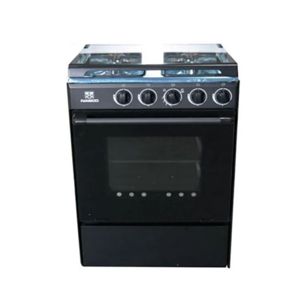 Nasco SNIPER 60-B Gas Cooker – Stylish Simplicity in Classic Black