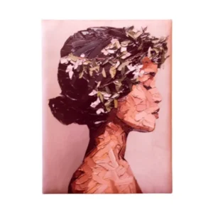 Modern David Canvas Art – Abstract & Classical Fusion Wall Decor