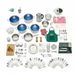 220-Piece Stainless Steel Cookware Set – Complete Kitchen Solution for Every Home