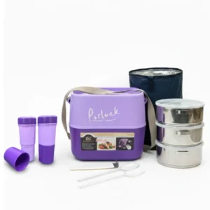 Potluck Lunch Box Set – Durable, Thermal & Portable
