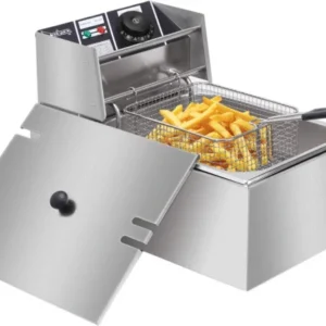 Electric Deep Fryer 6.8L – 2800W Commercial-Grade Fryer for Fast & Crispy Cooking