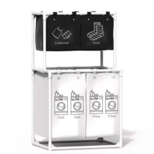 Multi-Compartment Laundry Basket – Organize, Sort & Simplify Your Laundry.