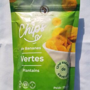 De bananes vertes (Unripe Plantain Chips)