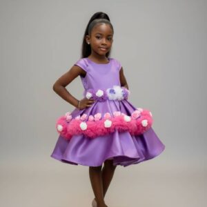 The Azure Butterfly Flutter Dress
