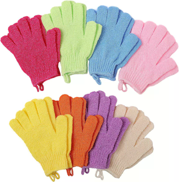 Exfoliating Gloves (2pcs) – Body Scrub Gloves for Smooth, Glowing Skin