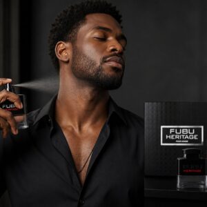 Fubu Heritage for Men Set: 3.4 oz EDT + 0.5 oz EDT + 2.5 Deodorant Stick NIB