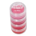 Sweet & Shimmer Stackable Glossy Lip Gloss Set