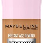 Maybelline Instant Age Rewind Perfector 4-in-1 Glow Makeup 2.5 Medium-Deep Warm