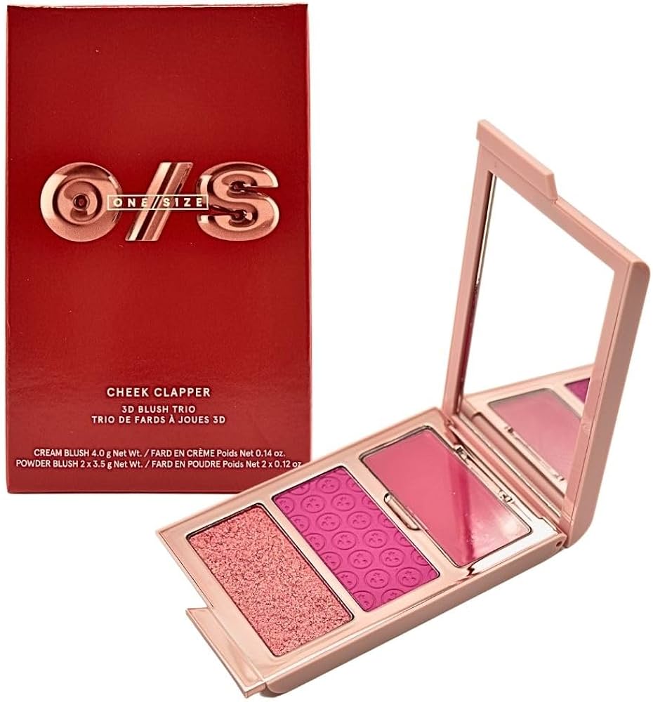 One / Size Cheek Clapper 3D Blush Trio Palette