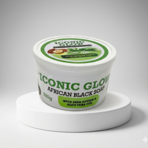 Iconic Glow Aloe Vera Black Soap