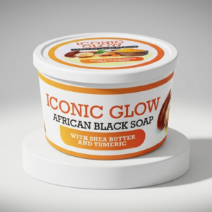 Iconic Glow Tumeric African Black Soap