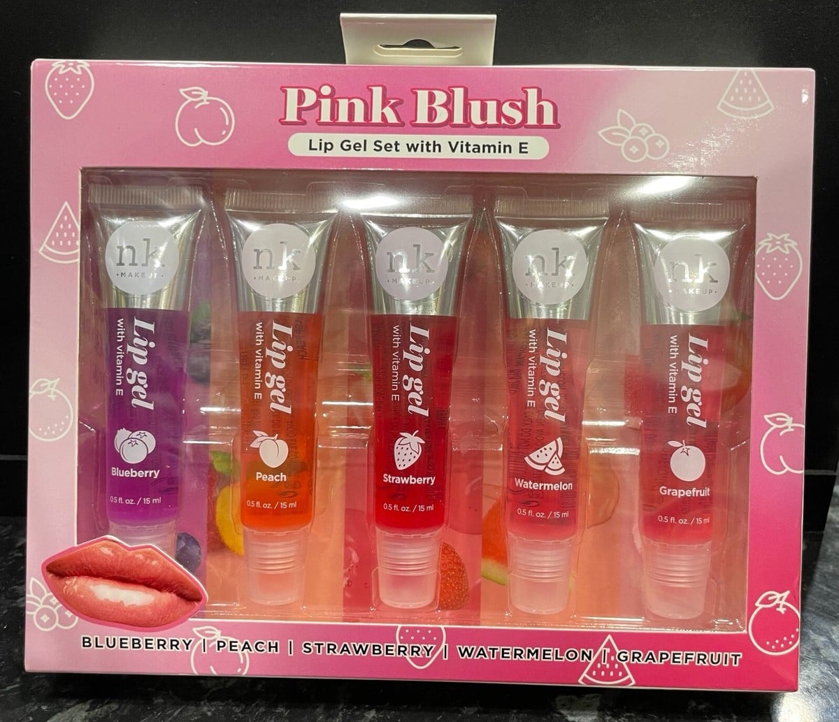 Pink Blush LIP GEL Collection