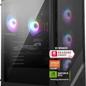 msi Codex Z2 Gaming Desktop, AMD R7-8700F, RTX 5070, 32GB DDR5, 2TB SSD
