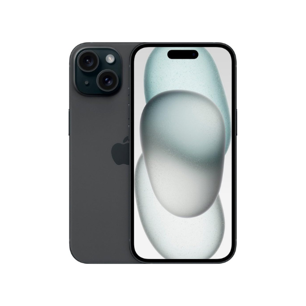Apple iPhone 15 Plus, 128GB, Black - Unlocked (Renewed)