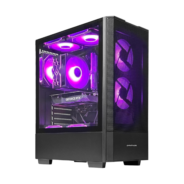 Prebuilt Gaming Desktop PC, AMD Ryzen 5 5500, GeForce RTX 3050 6GB,16GB DDR4 3200MHz RAM, 1TB NVMe SSD, ARGB Air Cooling, Wi-Fi,Tower Computer for Gaming, Streaming, Editing