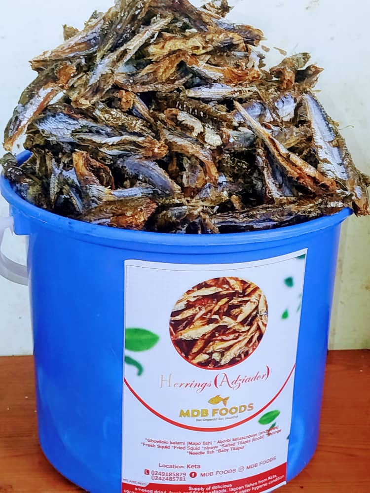 Smoked Dried Herring (adziador) Peeled